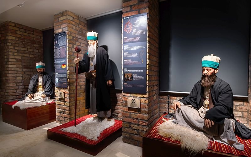 Részlet a török hódoltság idejét bemutató kiállításból • Fotó: Gül Baba Alapítvány