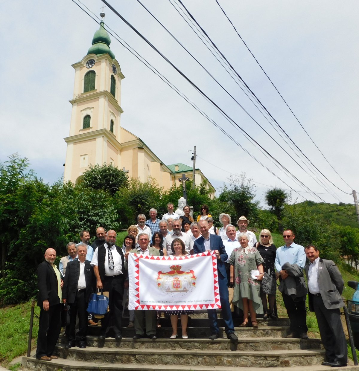 Lengyel és magyarországi vendégek Báthory szülővárosában &bullet;  Fotó: Okos Márton