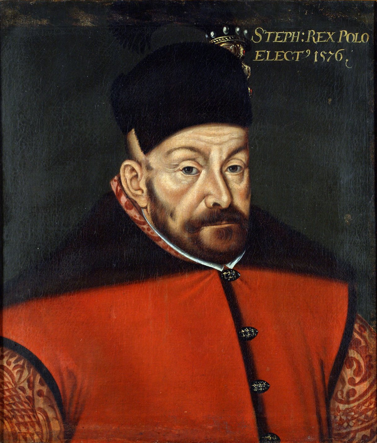 Martin Kober festőművész portréja Báthory Istvánról •  Fotó: MARTIN KOBER (1550 K.–1598) FESTMÉNYE (1583): BÁTHORY ISTVÁN LEN