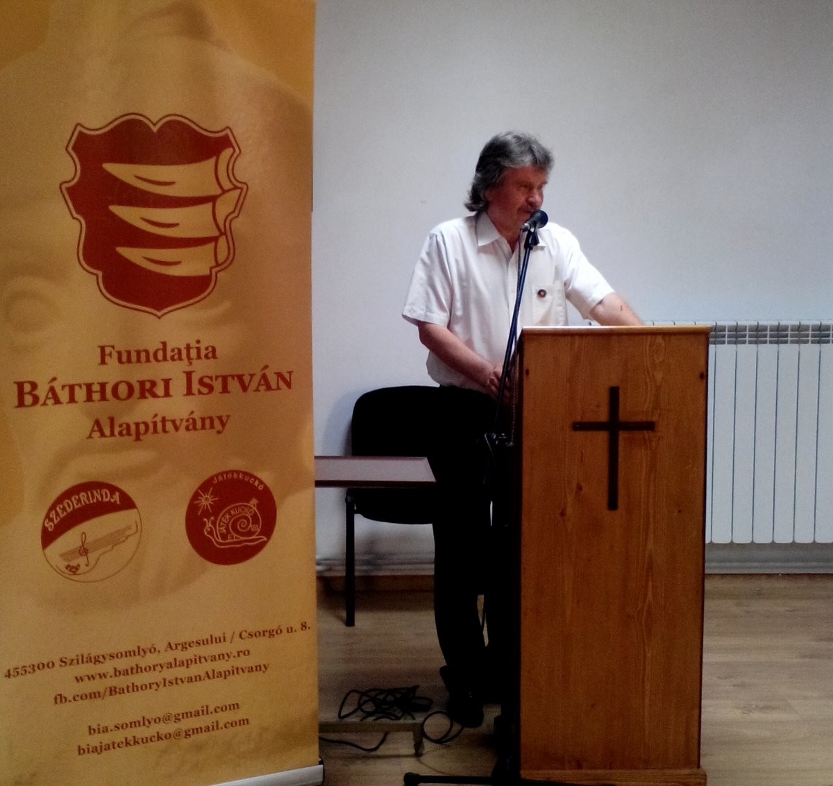 Okos Márton javasolta, hogy a 2019-es évet nyilvánítsák Izabella-évvé a királyné emlékére, születésének 500. évfordulóján &bullet;  Fotó: Nánó Csaba