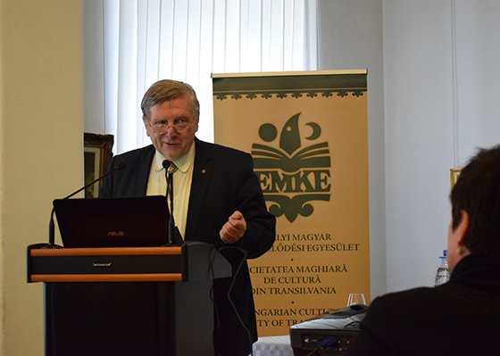 Széman Péter EMKE-elnök, a Báthory-alapítvány vezetője, a szilágysomlyói magyarság lelke &bullet;  Fotó: Nánó Csaba