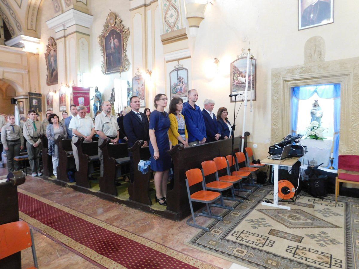 Ünnepi szentmise abban a templomban, ahol Báthory Istvánt is megkeresztelték &bullet;  Fotó: Okos Márton