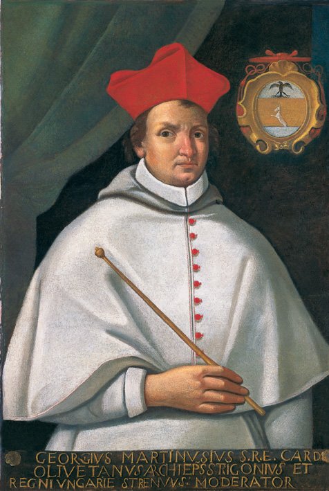 Szapolyai János magyar király halálát követően
Martinuzzi Fráter György lett az ország egyik kormányzója •  Fotó: Martinuzzi György. Ismeretlen 18. századi festő műve