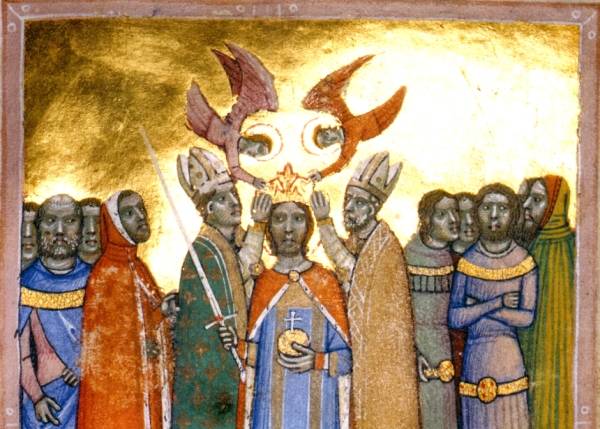 Szent István király megkoronázása