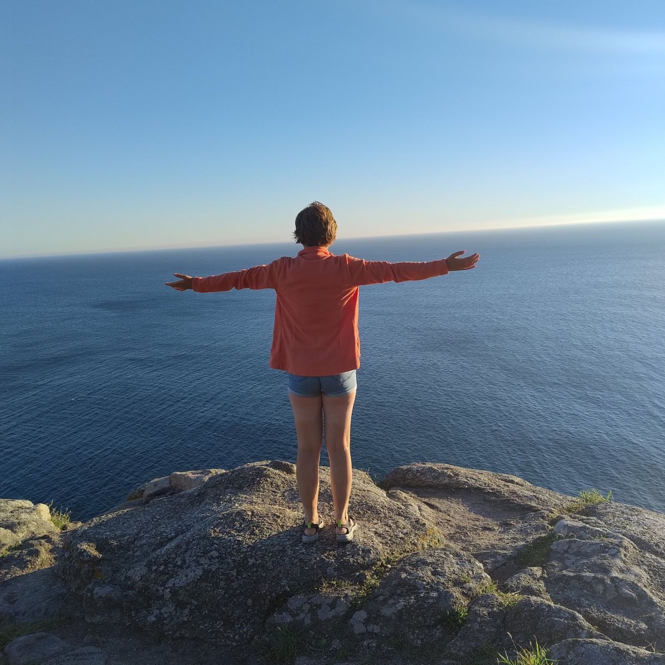 Fisterra, Atlanti-óceán •  Fotó: Facebook/Sófalvi Krisztina