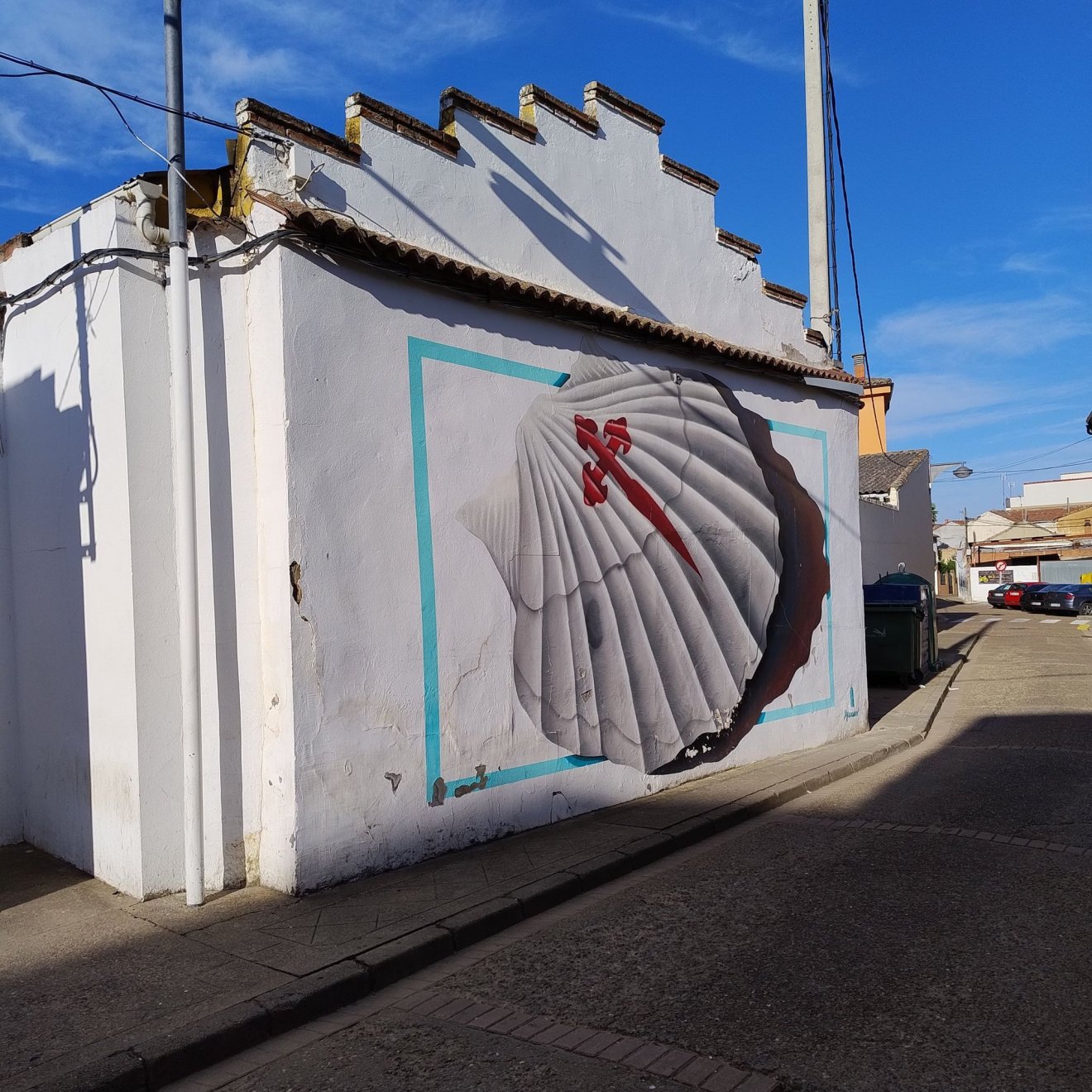 Útjelző Sahagún-ban •  Fotó: Facebook/Sófalvi Krisztina