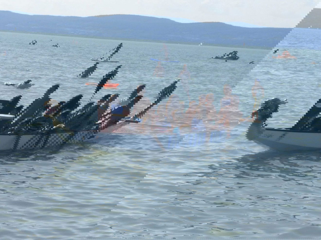 Nyári emlék Balatoszemesen a Balatonról •  Fotó: Csermák Judit