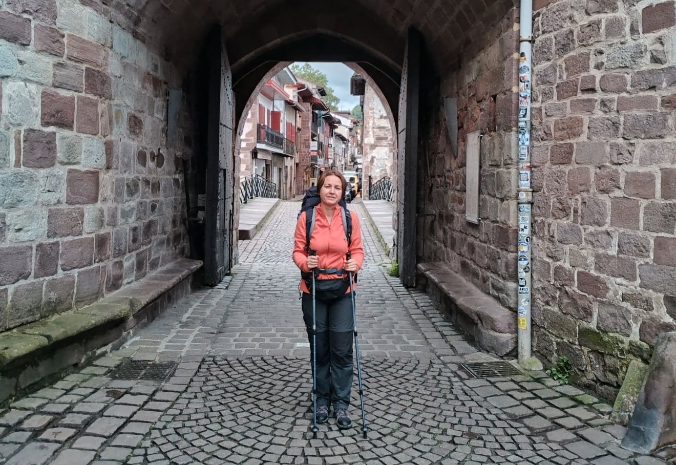 Sófalvi Krisztina: az El Camino zarándokút csodás történelmi helyeken vezet végig • Fotó: Facebook/Sófalvi Krisztina