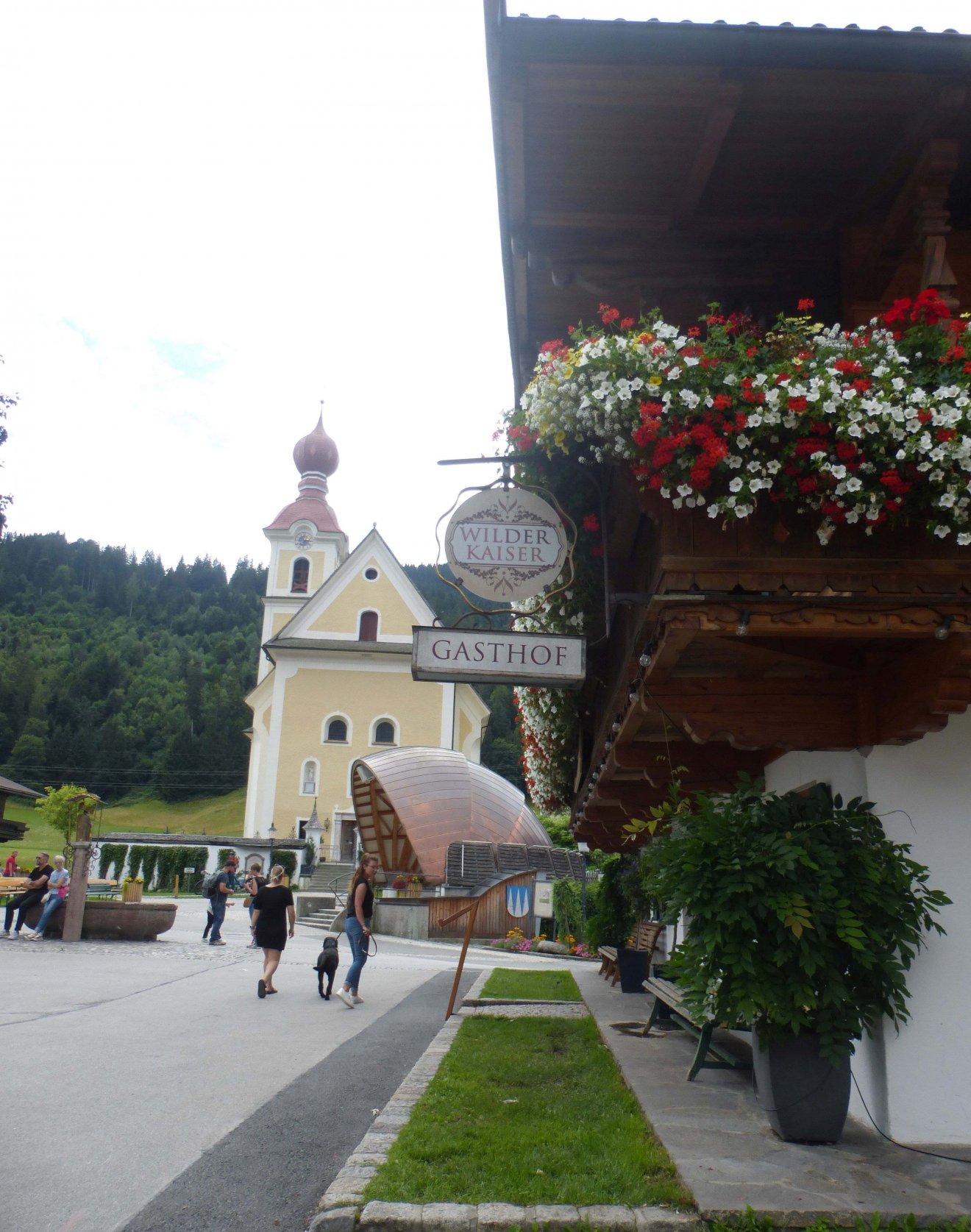 Ellmau, Scheffau és Söll mellett Going is a sorozat egyik fontos forgatási helye •  Fotó: Csermák Judit