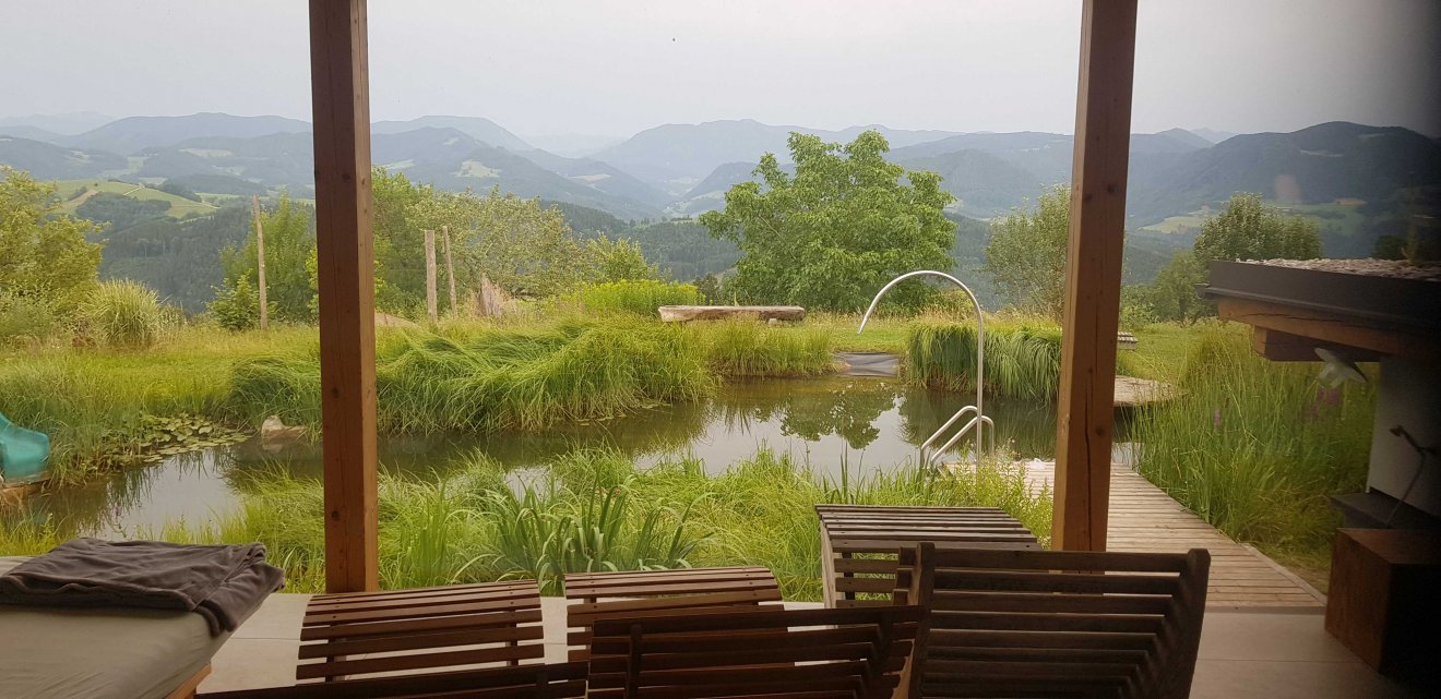 Kilátó a vendégházból •  Fotó: Makkay József