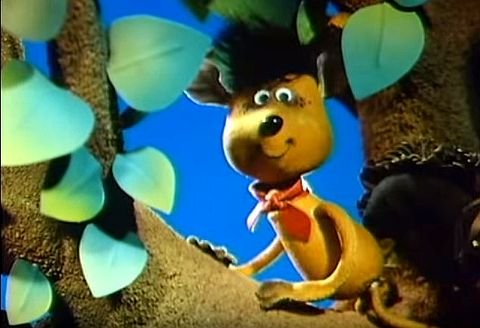 A Magyar Televízióban 1982-ben műsorra tűzött bábfilmsorozat, a  Misi Mókus kalandjai •  Fotó: Wikipédia