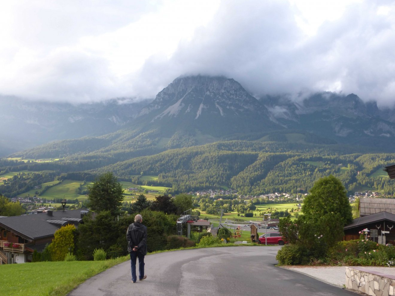 A Wilden Kaiser hegység Tirol éke •  Fotó: Csermák Judit