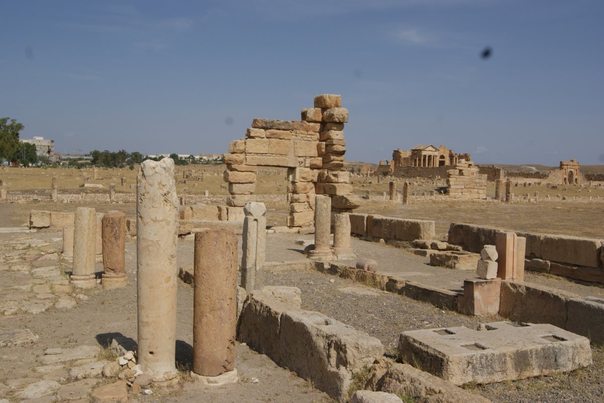 Bizánci romok Sbeitlában. Az ókori város ma is lenyűgöző &bullet;  Fotó: Csermák Zoltán