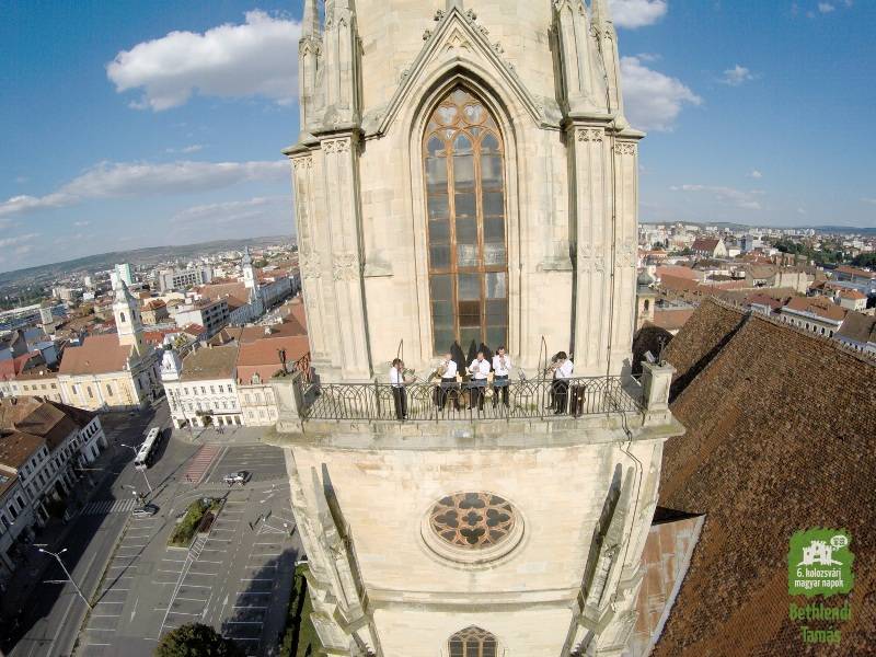 Idén ismét lesz toronyzene, ezúttal a templomavató ünnepi misére hív •  Fotó: Bethlendi Btamás