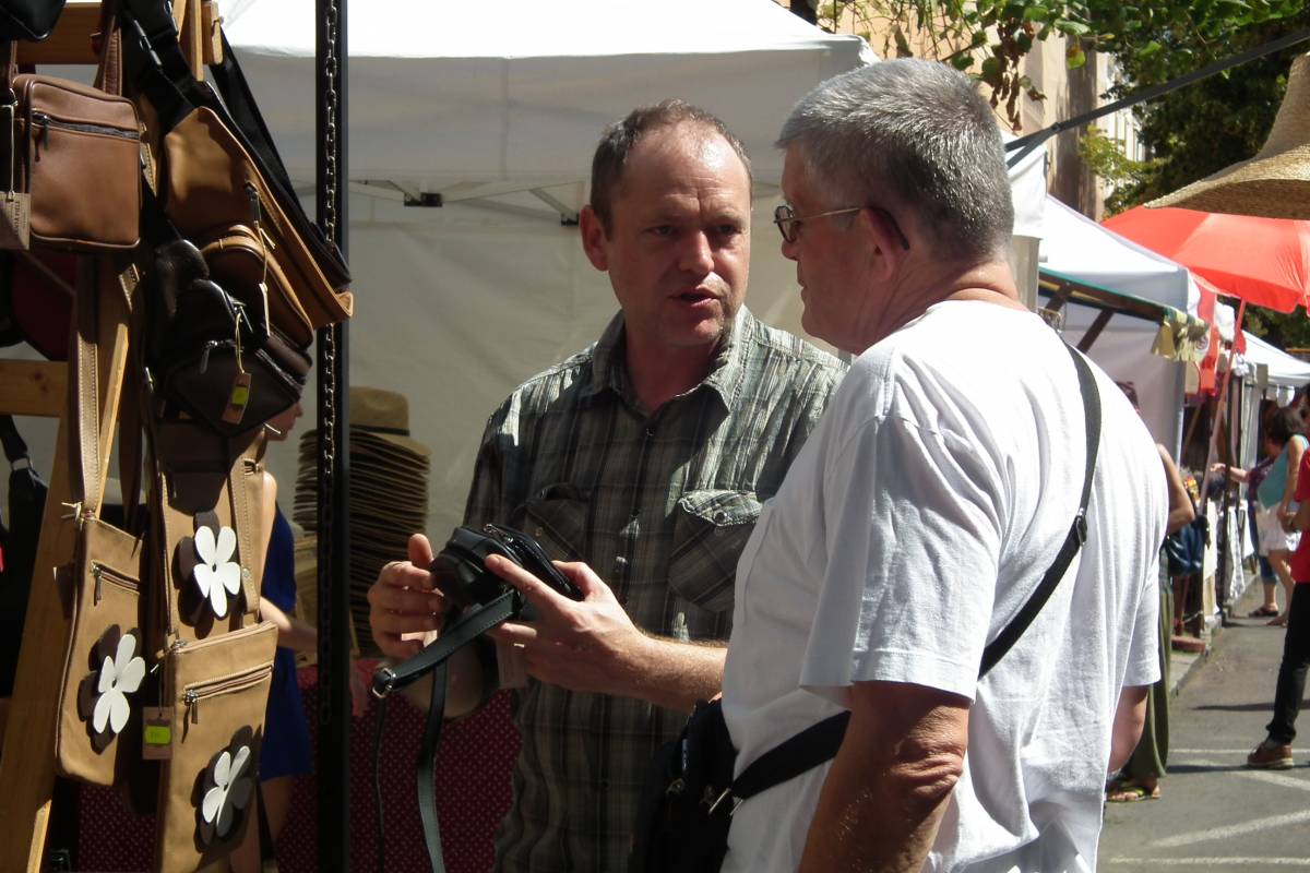 A kolozsvári Farkas utca idén is a kézműveseké volt &bullet;  Fotó: Kádár Hanga