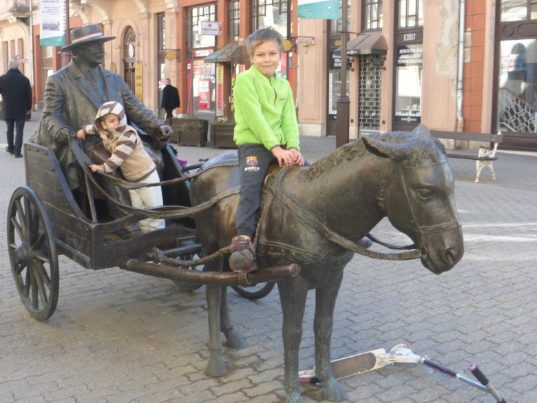 Rippl-Rónai József kordélya, a város egyik kedvenc turistalátványossága •  Fotó: Csermák Judit