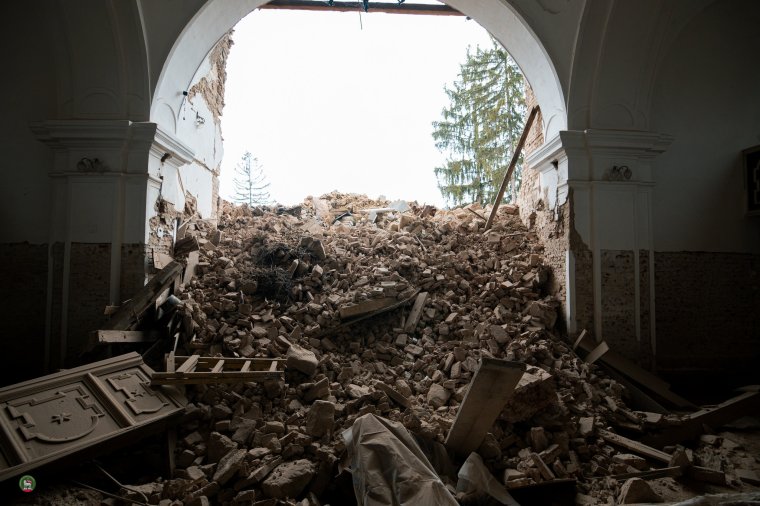 A rendőrség is vizsgálódik a szilágycsehi templomtorony leomlásának ügyében