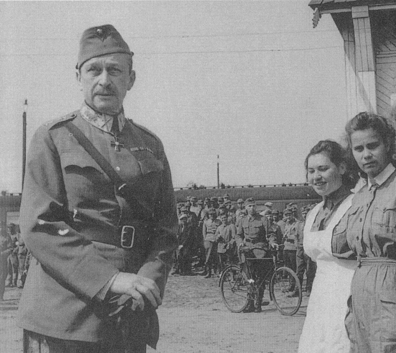 Egy 1943-as fénykép Mannerheim marsallról •  Fotó: Paavo Friman Mannerheim gyűjtemény