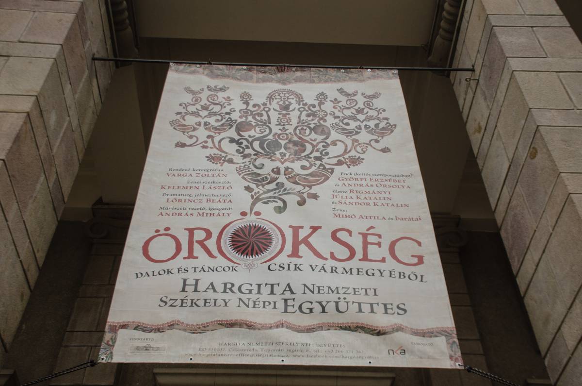 A Hargita Nemzeti Székely Népi Együttest is át kell szervezni •  Fotó: Gecse Noémi