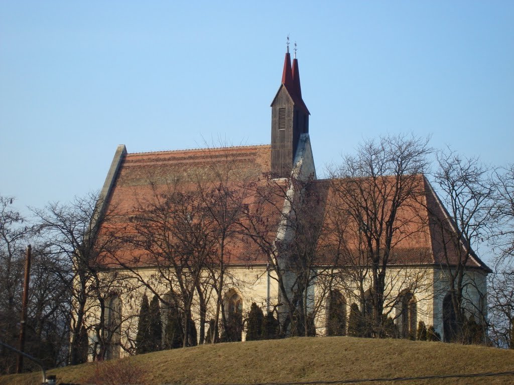 A kolozsmonostori apátság Kálvária-temploma, ahol az egyezményeket megkötötték 