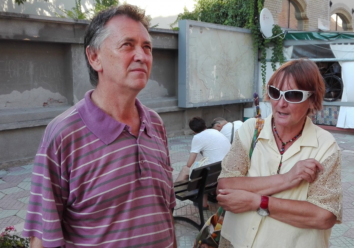 A kultúrfelelősők: Király Zoltán és felesége a lugosi magyar művelődés alapemberei &bullet;  Fotó: Szucher Ervin