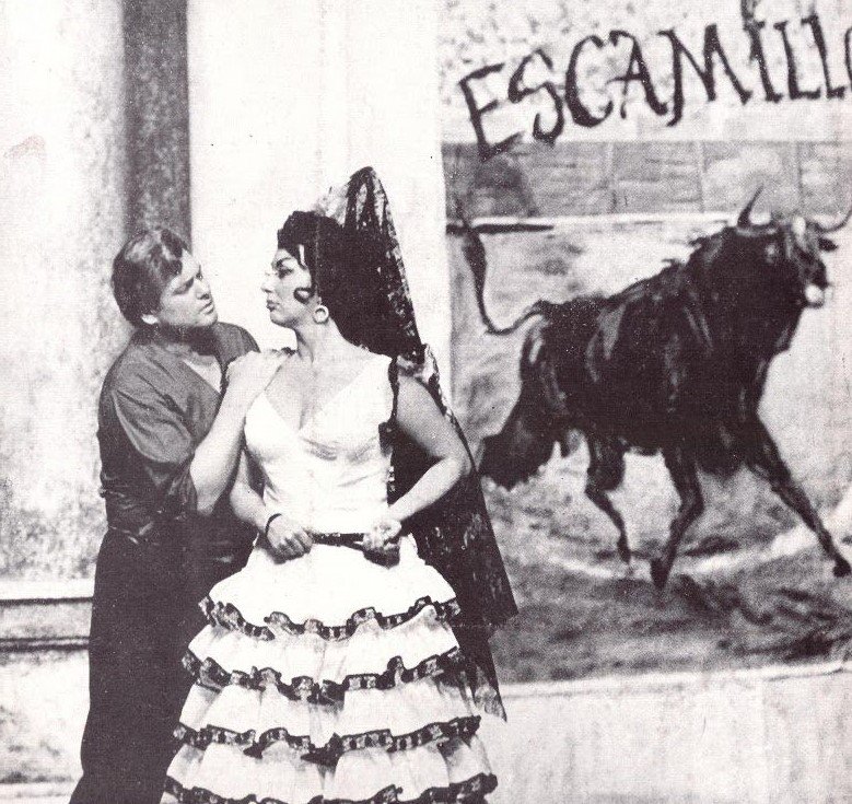 Tamássy Éva Jean Cox amerikai tenorral  1965-ben •  Fotó: Tamássy Éva családi archívuma