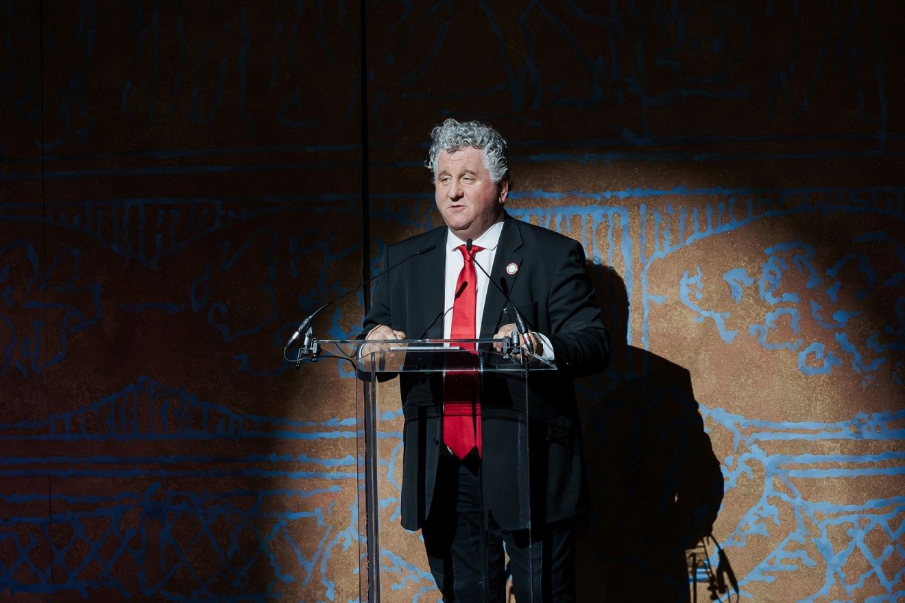 Ókovács Szilveszter főigazgató: az operakultúra ebbe az operaházba az európai ember lényegét sűríti egybe •  Fotó: Nagy Attila / Magyar Állami Operaház