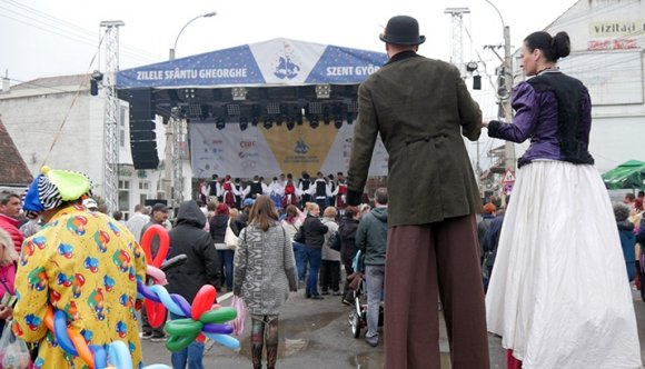 Sepsiszentgyörgy az eső ellenére is fotogén (FOTÓK)