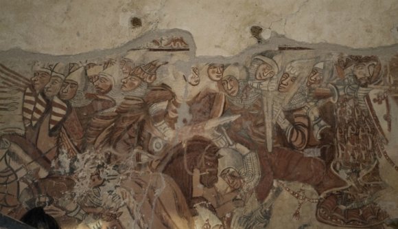 Szent László-freskókat állítottak helyre Sepsikilyénben