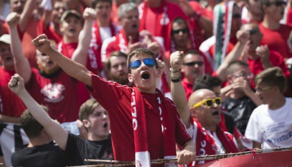 Így ünnepelték Sepsiszentgyörgyön az első ligás székely focit (FOTÓK)