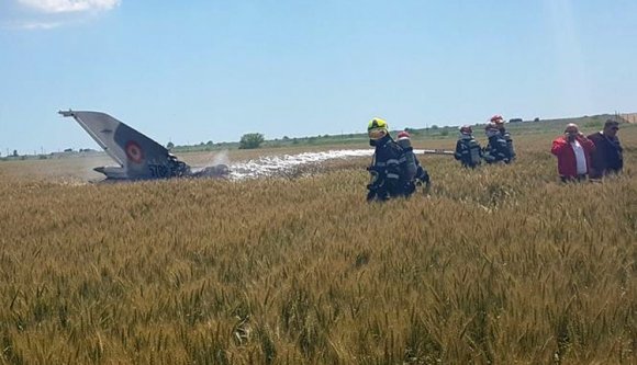 Teljesen felépül a tegnap lezuhant vadászgép pilótája