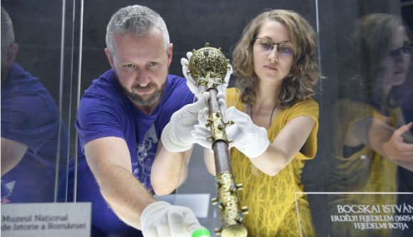 Bukarestből Debrecenbe érkezett Bocskai István fejedelmi jogara