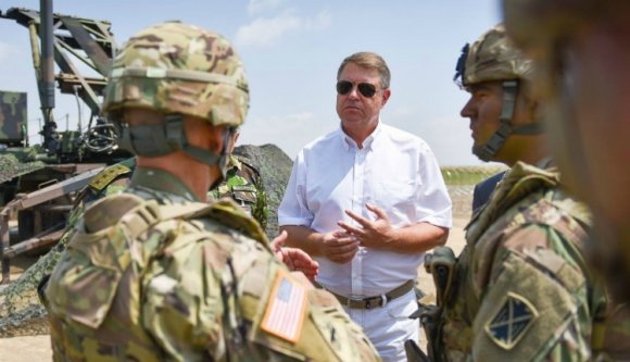 Hadgyakorlaton vesz részt Iohannis