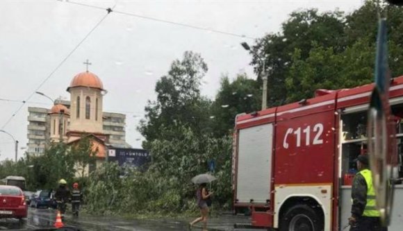 Kicsit szétdúlta Kolozsvárt a délutáni vihar