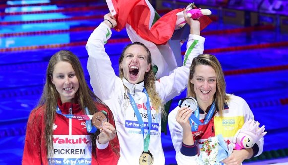 Hosszú Katinka újabb aranyával zárult a vizes vébé