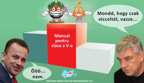 Mégsem vicc, amit Tudose annak hitt: már el is készült a a testnevelés tankönyv!