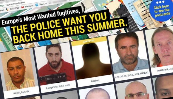 WANTED: A neten is keresik Európa bűnözőit