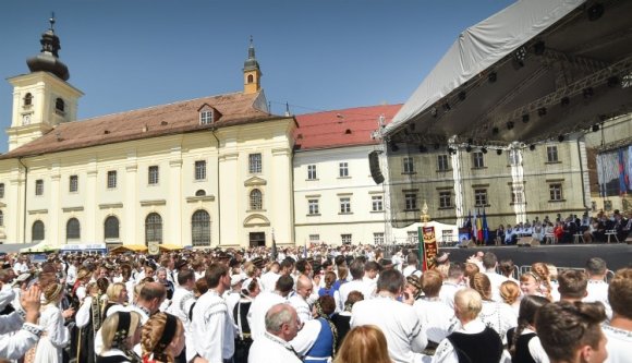Nagyszebenben találkoztak az Erdélyből elszármazott szászok