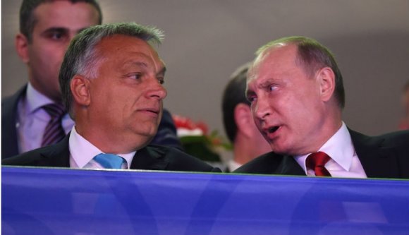 Putyint és Orbánt ezúttal a dzsúdó hozta össze
