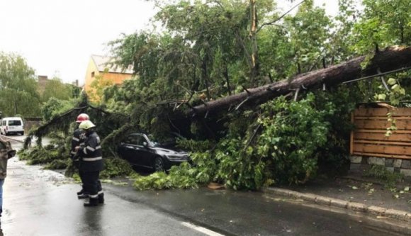 Károkat okozott a heves esőzés Kolozs megyében