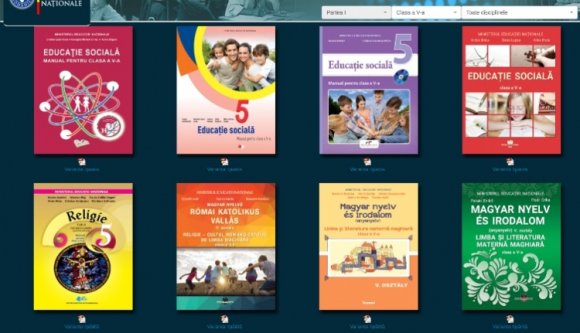 Az ötödikes tankönyvek már a spájzban... ja nem, az interneten vannak