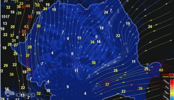 Viharos szél várható