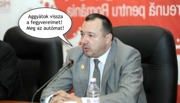 A géppuskás PSD-s képviselő luxusautó nélkül maradt