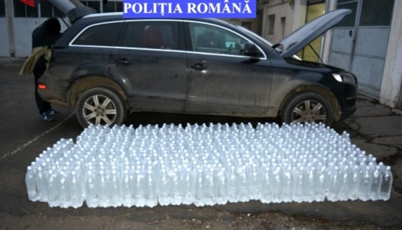 Háromszéki szeszcsempészeket üldözött a rendőrség