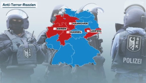 Merényletre készülő szír férfiakat kapcsoltak le Németországban