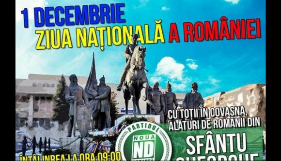 Az Új Jobboldal minden jó románt és székelyt szeretettel vár Sepsiszentgyörgyre