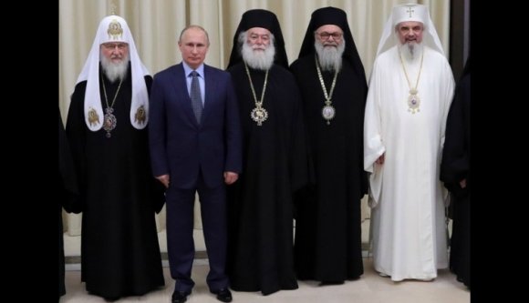 Dániel pátriárka Vlagyimir Putyinnal vacsizott