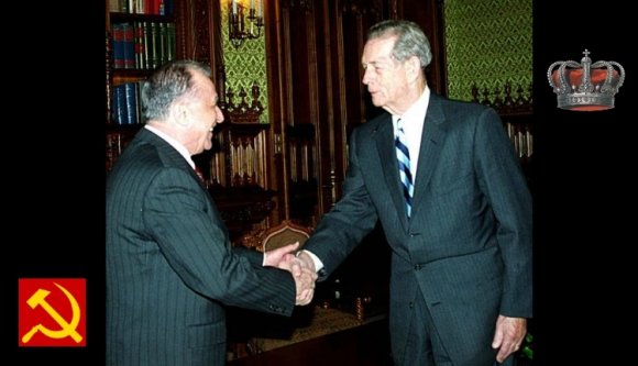 Románia vén komcsija is elbúcsúzott Románia királyától