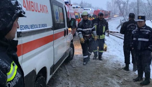 Halálos mikrobuszbaleset Hargita megyében