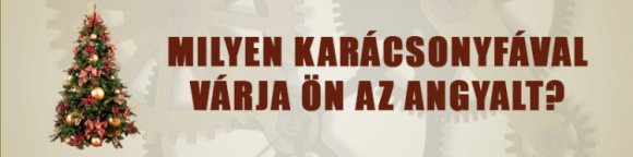 Milyen karácsonyfával várja Ön az angyalt?